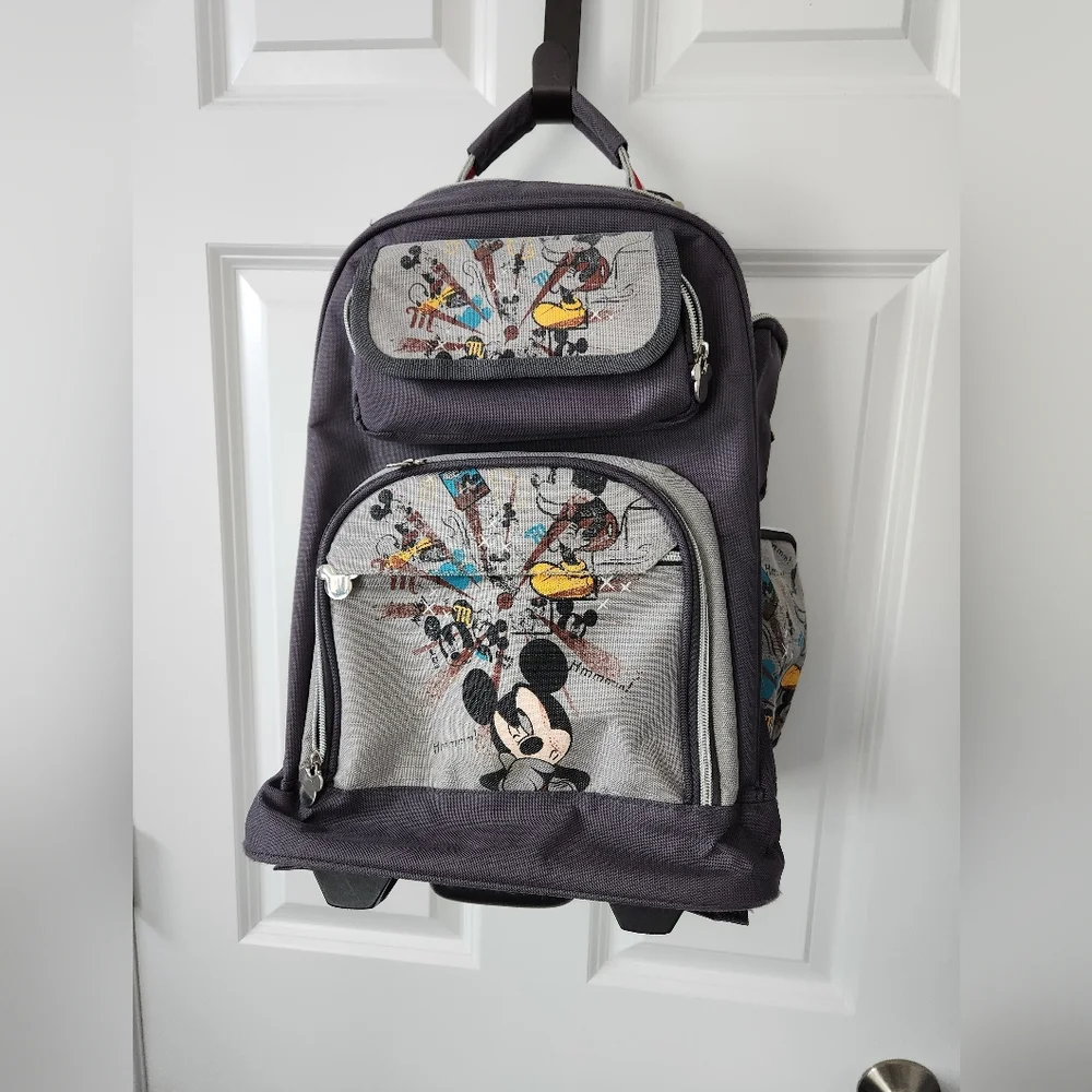 Mickey Mouse Rolling Backpack